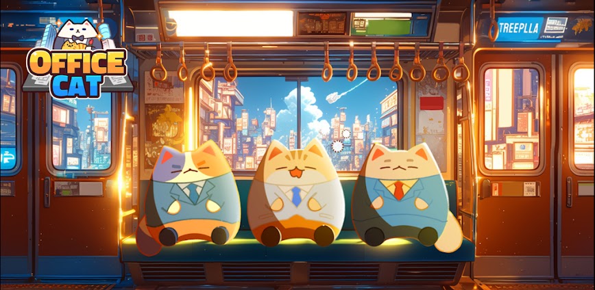 Office Cat: Idle Tycoon Games v1.0.48 MOD APK [Free Purchase]