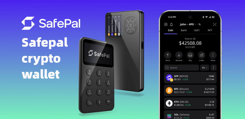 SafePal: Crypto Wallet BTC NFT
